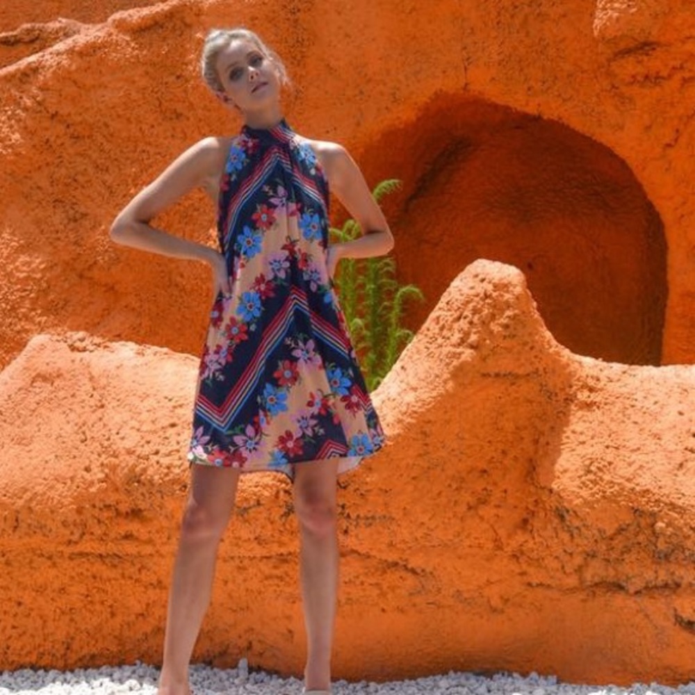 Judith March Halter Dress